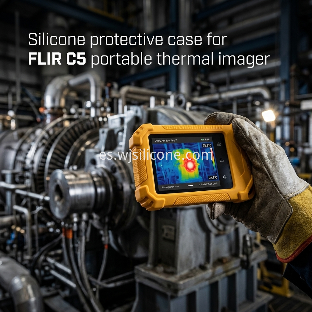 Silicone protective case for FLIR C5 portable thermal imager 2